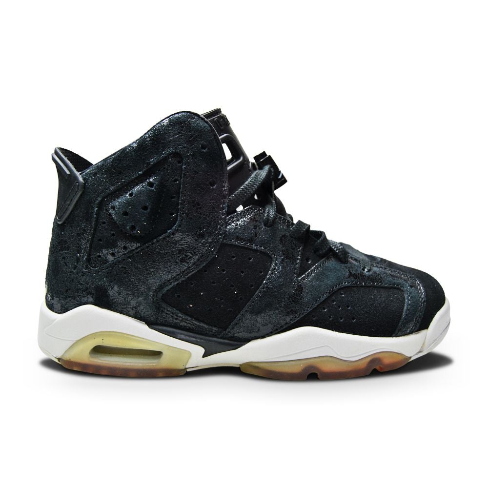 Juniors Nike Jordan 6 Retro Prem HC GG - 881430 029 - Black White Gym Red-Juniors-Nike-886737430125-sneakers Foot World