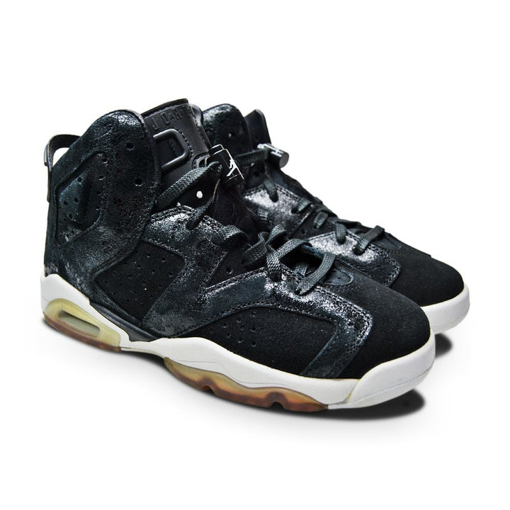 Juniors Nike Jordan 6 Retro Prem HC GG - 881430 029 - Black White Gym Red-Juniors-Nike-886737430125-sneakers Foot World
