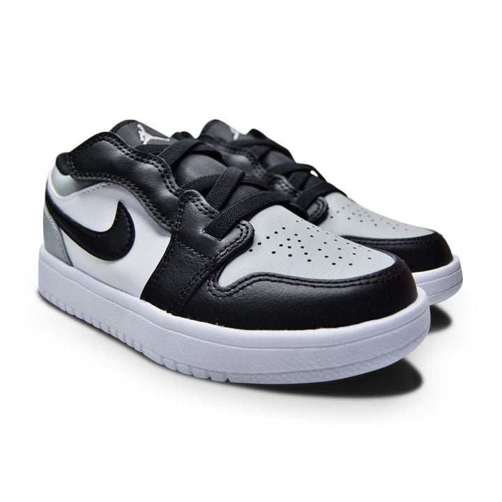 Kids Nike Air Jordan 1 Low ALT (PS) - BQ6066 052 - LT Smoke Grey Black White-Kids-Nike-sneakers Foot World