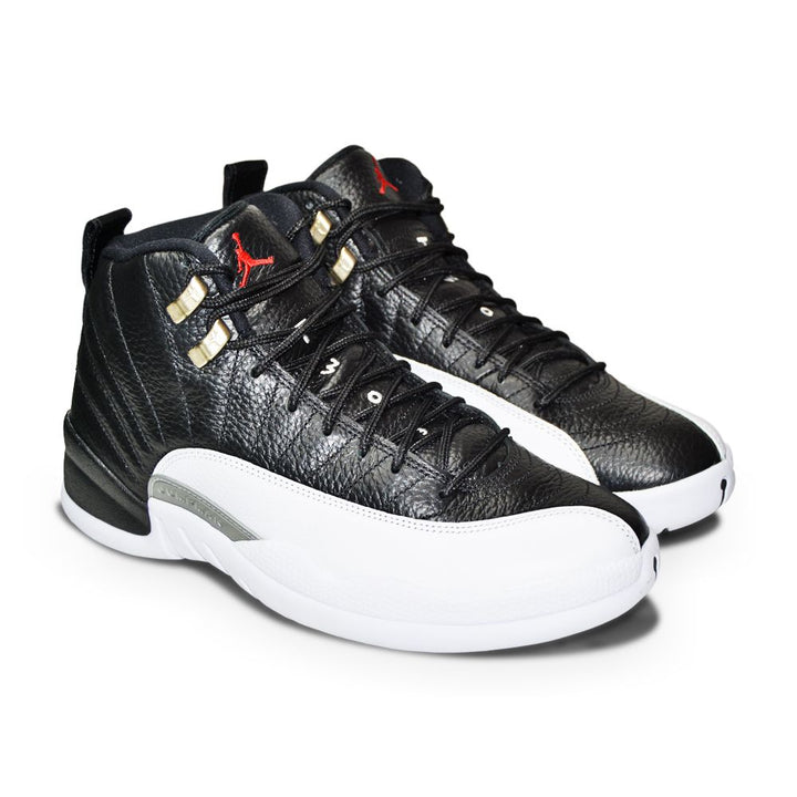 Mens Nike Air Jordan 12 Retro - CT8013 006 - Black Varsity Red White-Mens-Nike-sneakers Foot World