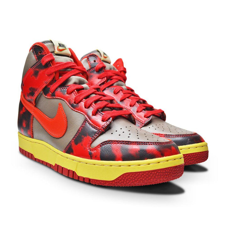 Mens Nike Dunk Hi 1985 SP "Acid Wash" - DD9404 600 - University Chile Red-Brands50, Casual Trainers, Footwear, High Tops, Jordan Brands, Men, Men's Footwear, Running-Foot World UK