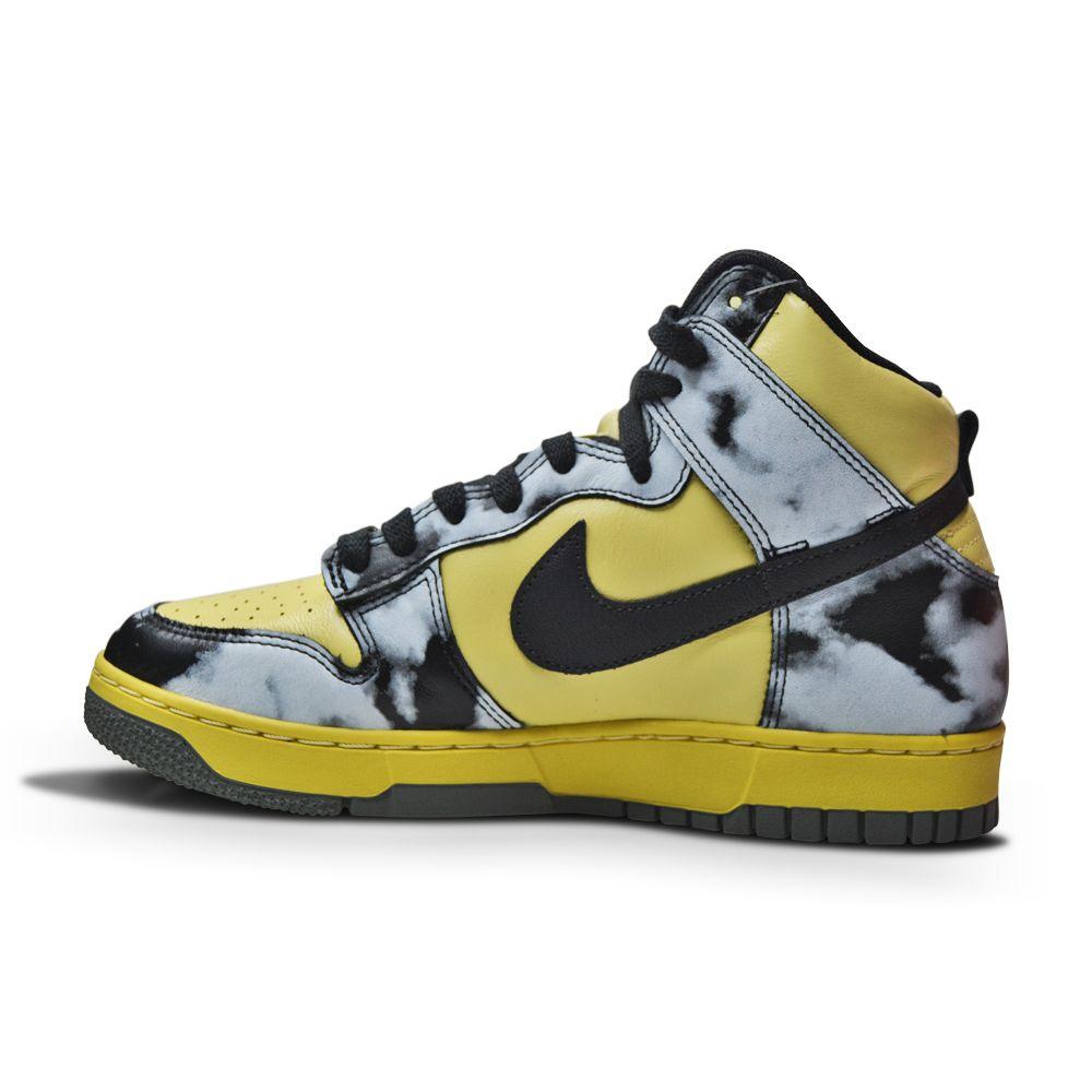 Mens Nike Dunk Hi 1985 SP - DD9404 700- Lemon Drop Black Saturn Gold-Casual Trainers, Footwear, Jordan Brands, Nike Brands, Running-Foot World UK