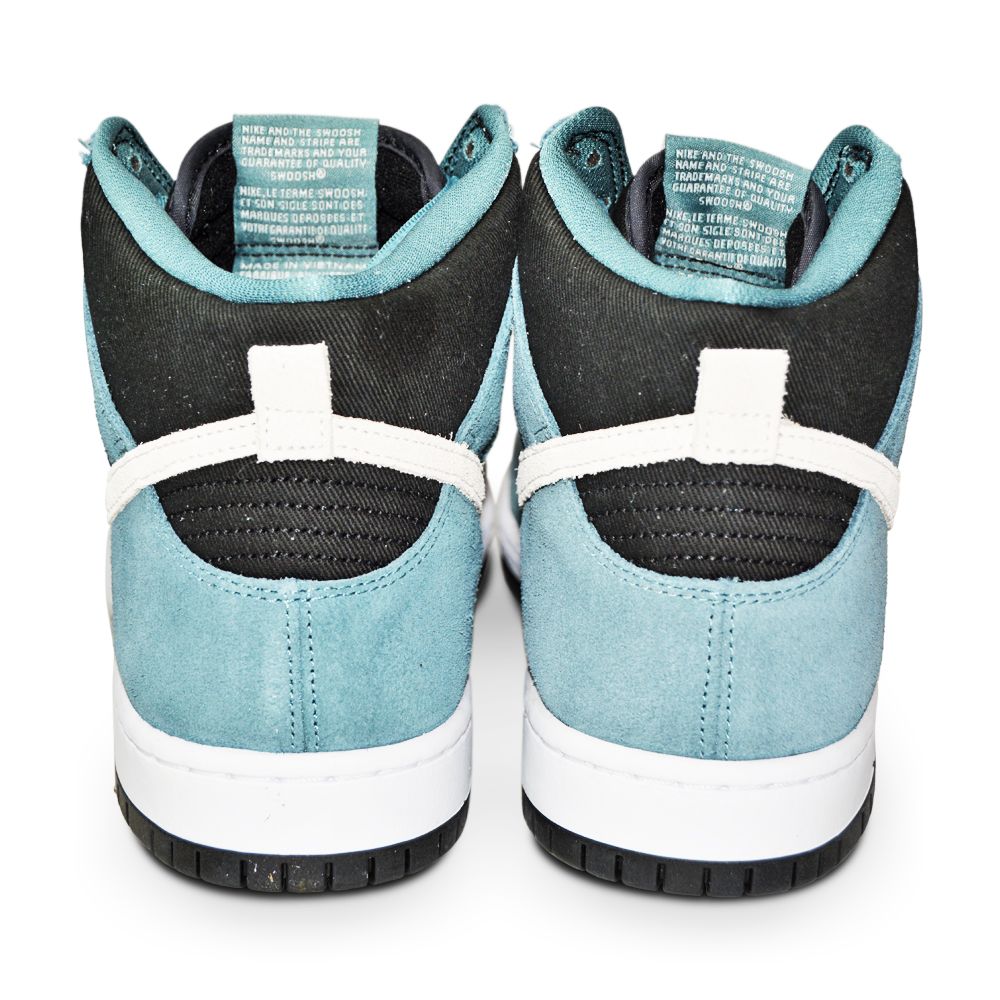 Mens Nike SB Dunk High Pro - DQ3757 300 - Mineral Slate Sail Black White-Mens-Nike-SB Dunk High Pro-sneakers Foot World