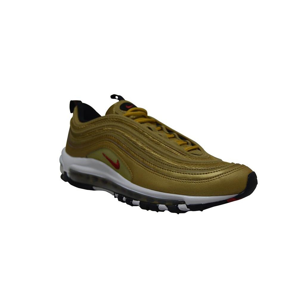 Juniors Nike Air Max 97 QS (GS) "Rare" - 918890 700 - Gold Bullet Trainers-*Rare*, Air Max, Free Run, Heat, Juniors (3-6), Nike Brands, Toddlers (4-9.5)-Foot World UK