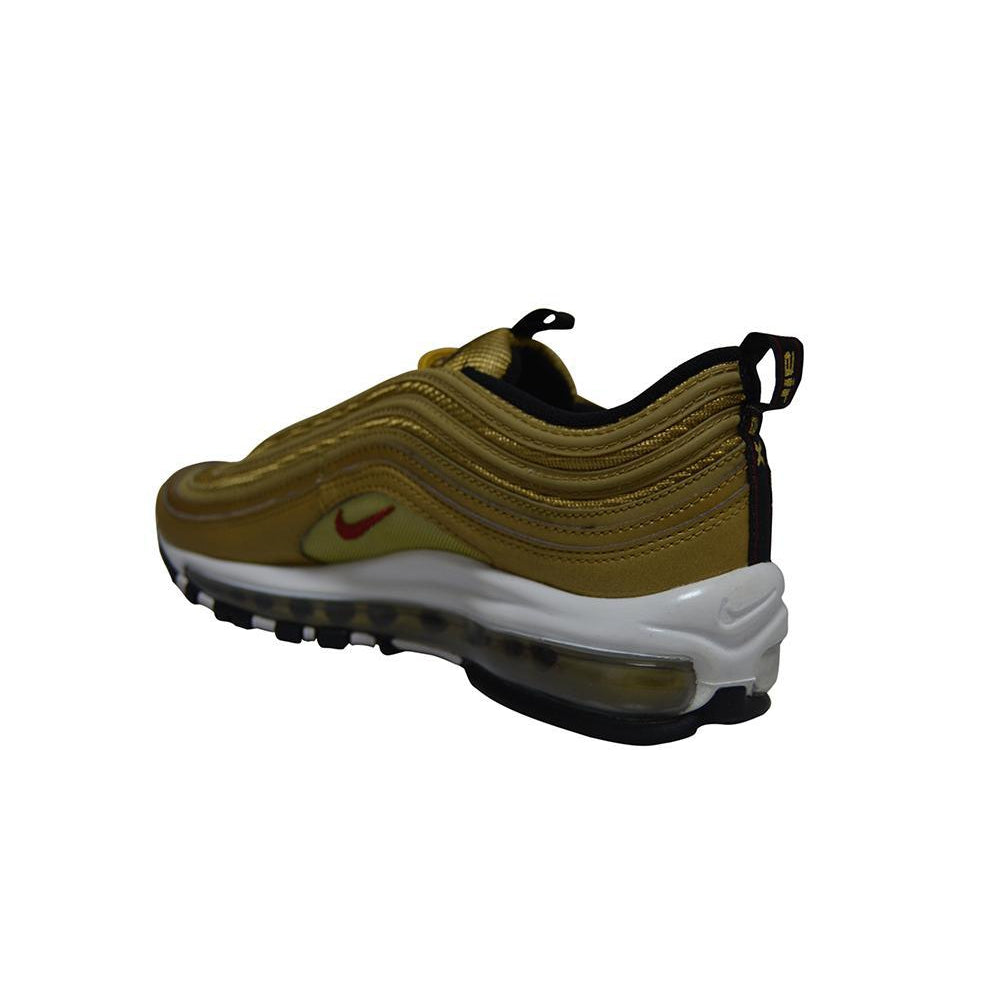 Juniors Nike Air Max 97 QS (GS) "Rare" - 918890 700 - Gold Bullet Trainers-*Rare*, Air Max, Free Run, Heat, Juniors (3-6), Nike Brands, Toddlers (4-9.5)-Foot World UK