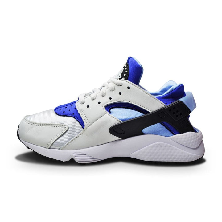 Womens Nike Air Huarache - DH4439 100 - White Lapis Aluminum Black-Womens-Nike-Foot World