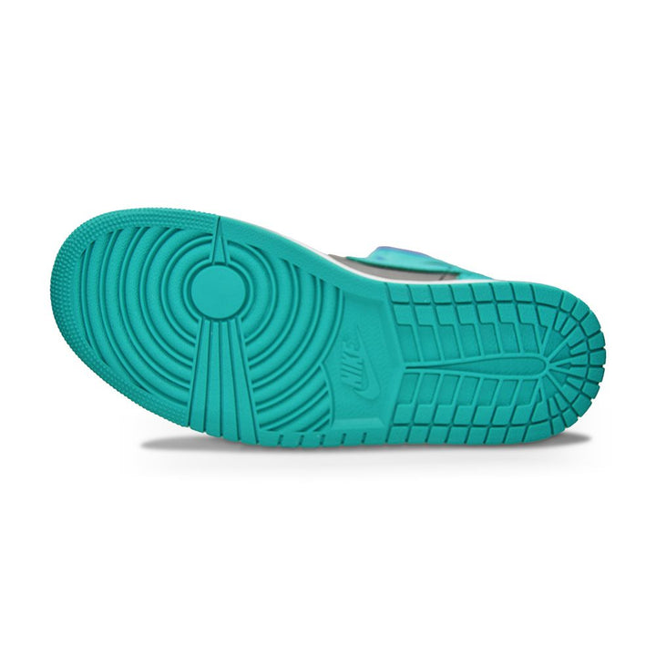 Womens Nike Air Jordan 1 Mid "Black Grape" - BQ6472 502 - Dk Concrd New Emrld Bk-Womens-Nike-ike Air Jordan 1 Mid "Black Grape"-sneakers Foot World