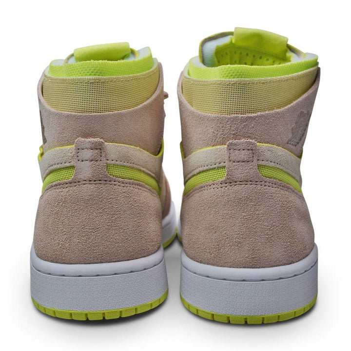 Women's Nike Air Jordan 1 Zoom "Lemon Twist" CT0979 200 Pearl White Fossil-Footwear Women, Jordan Brands, Nike, Nike Brands, Nike Women's Footwear-Foot World UK