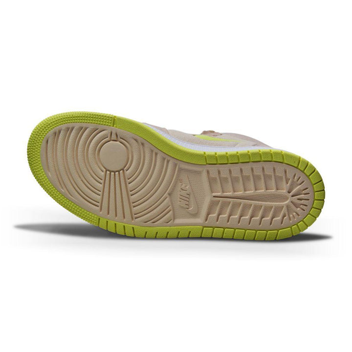 Women's Nike Air Jordan 1 Zoom "Lemon Twist" CT0979 200 Pearl White Fossil-Footwear Women, Jordan Brands, Nike, Nike Brands, Nike Women's Footwear-Foot World UK