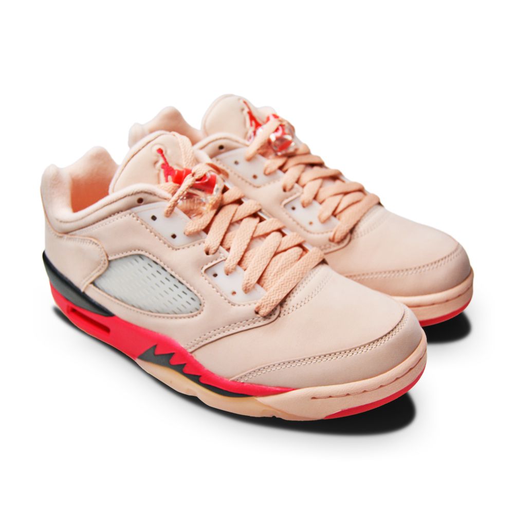 Womens Nike Air Jordan 5 Retro Low "Girls that hoop" DA8016 806 Artic Orange-Womens-Nike-sneakers Foot World