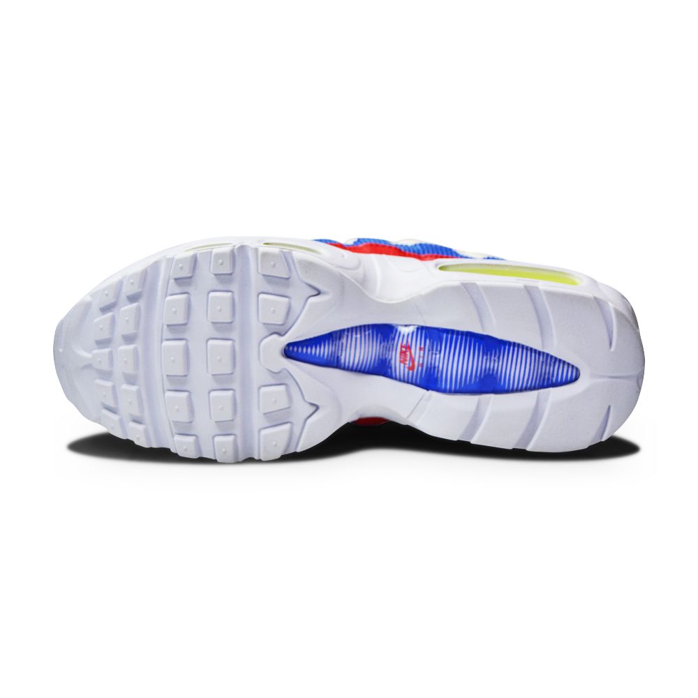 Women's Nike Air Max 95 SE - AQ4138-101 - Cream White Red Blue-Womens-Nike-sneakers Foot World