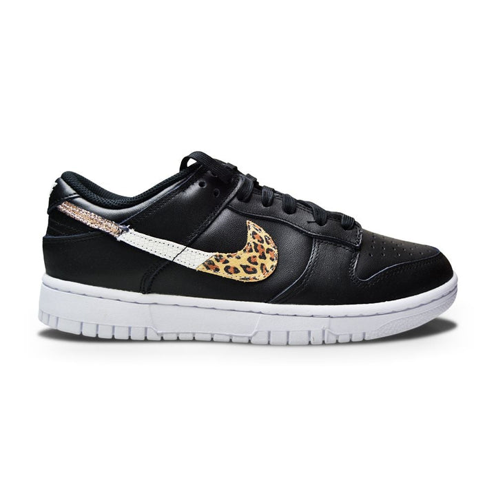 Womens Nike Dunk Low SE - DD7099 001 - Leopard Multicolor Black-Womens-Nike-sneakers Foot World