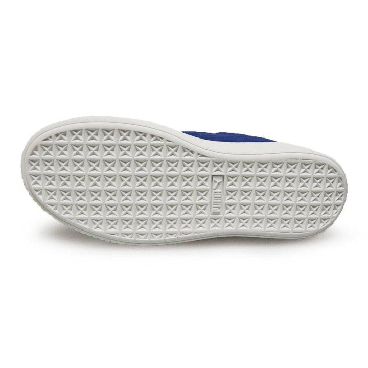 Womens Puma Suede Platform - 36222302 - Blue White Trainers-Air Force 1, Court, Puma, Puma Brands, Running Footwear-Foot World UK